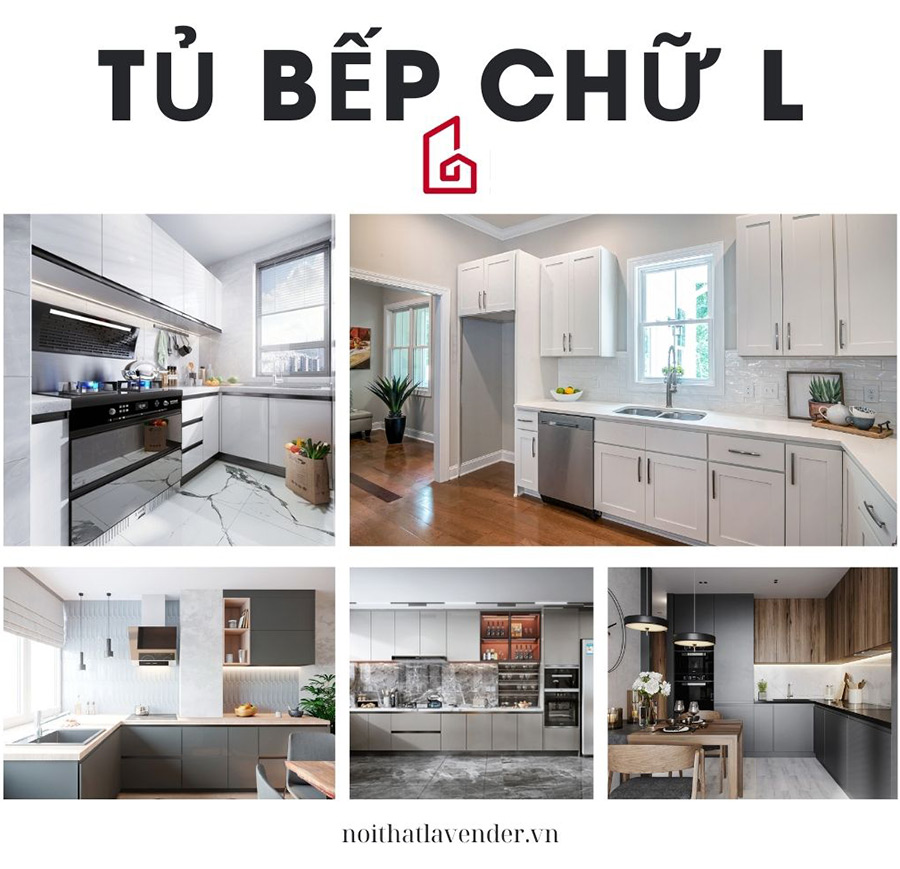 Tủ bếp chữ L