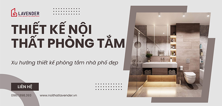 Xu hướng thi công phòng tắm nhà phố đẹp, giá rẻ tại Hà Nội