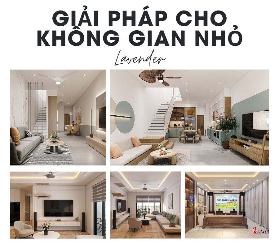 Thiết kế nội thất không gian nhỏ