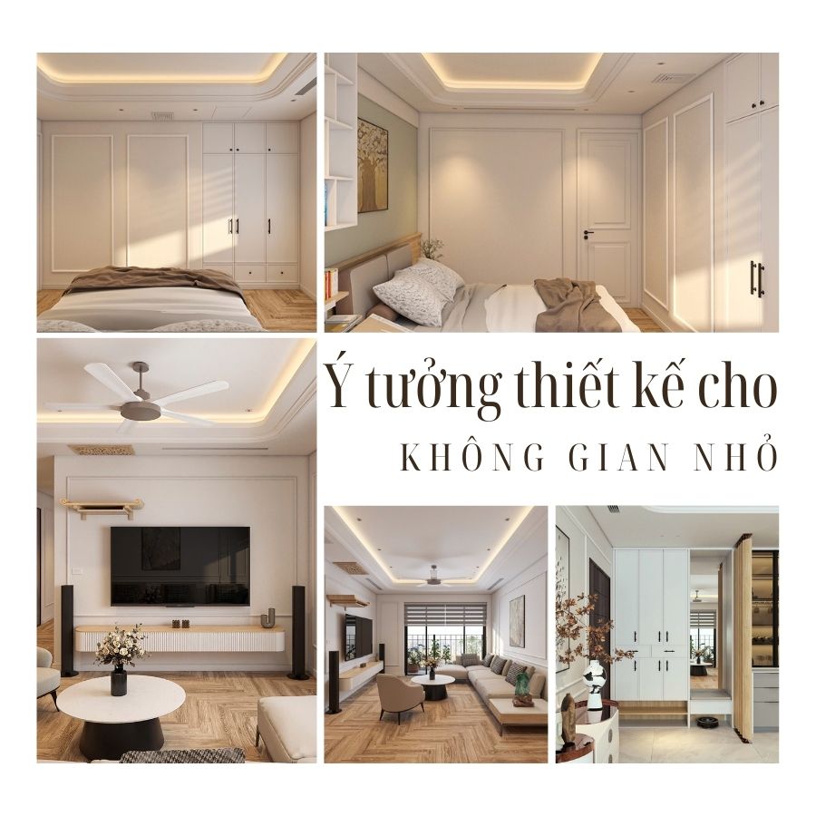 Ý tưởng thiết kế cho không gian nhỏ