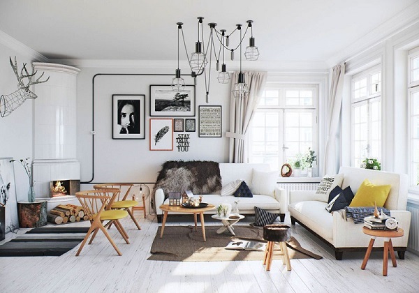 Bật mí chất liệu đặc trưng phong cách scandinavian trong thiết kế nội thất