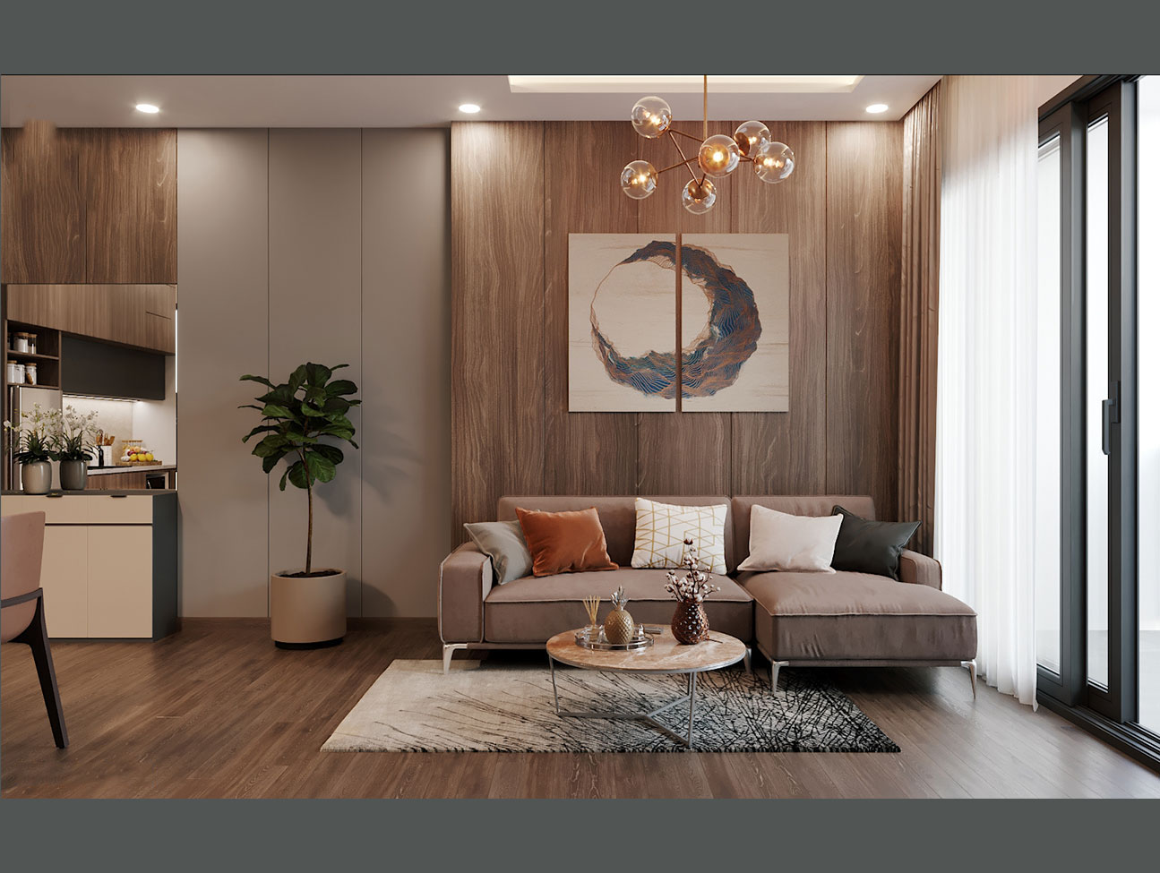10+ mẫu thiết kế nội thất nhà phố đẹp hiện đại, mới nhất 2021