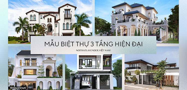 Đón Đầu Xu Hướng 2024: Top Những Mẫu Biệt Thự 3 Tầng Hiện Đại