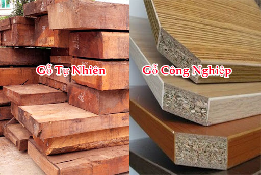 So sánh gỗ tự nhiên và gỗ công nghiệp